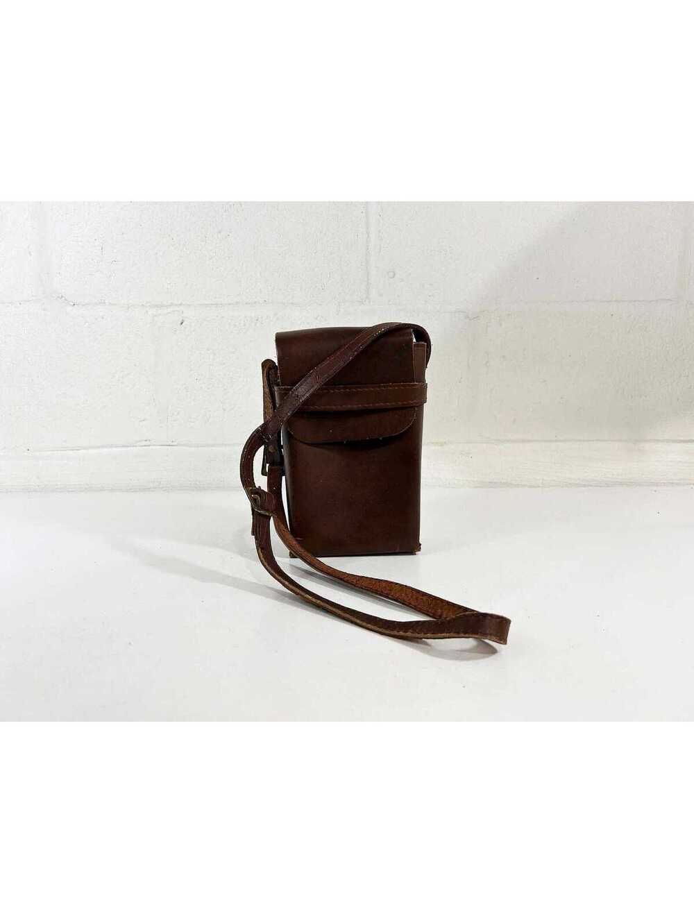 Vintage Polaroid SX 70 Leather Case Camera Bag Film 1970s Photographer Gift